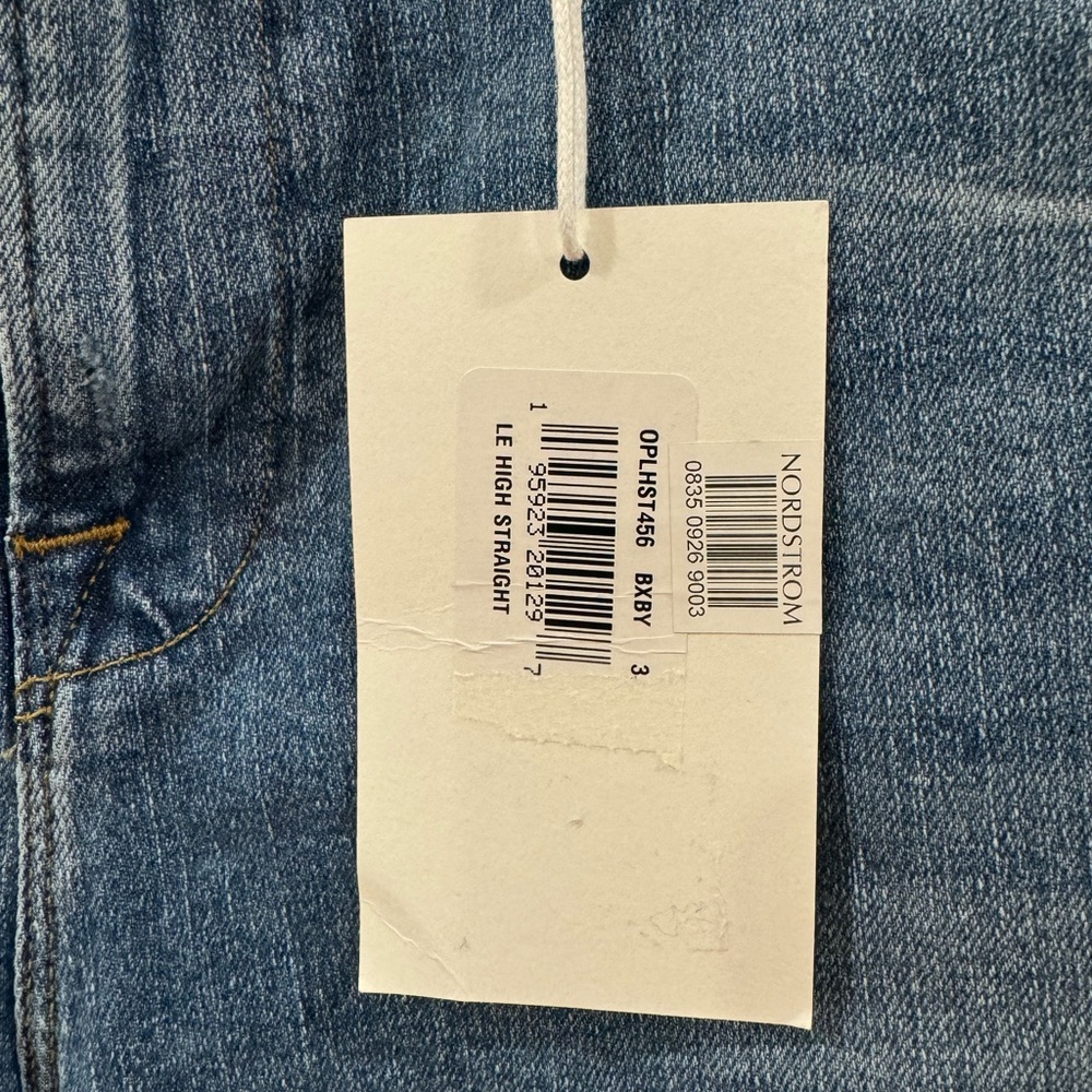 Frame le high straight jeans size 33 NWT - Picture 7 of 12